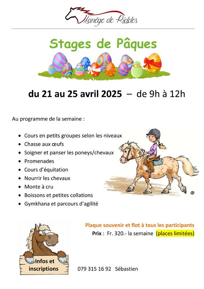 Stages de paques 2025 copy